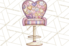 Retro Valentine Candy Shop Clipart PNG Pastel Sweets Product Image 5