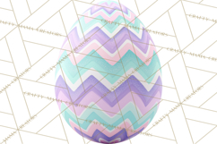 Easter Egg Clipart PNG, Decorated Easter Eggs Clip Art Product Image 2
