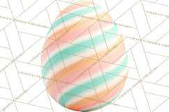 Easter Egg Clipart PNG, Decorated Easter Eggs Clip Art Product Image 2