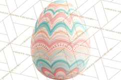 Easter Egg Clipart PNG, Decorated Easter Eggs Clip Art Product Image 5