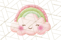 St. Patrick’s Day Clipart, Girly Lucky Shamrock Clip Art PNG Product Image 2