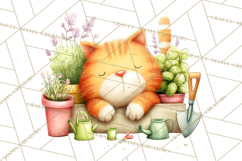 Farm Animals Gardening Clipart PNG, Garden Farm Animals Product Image 2