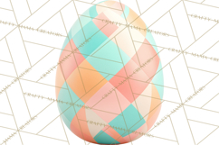 Easter Egg Clipart PNG, Decorated Easter Eggs Clip Art Product Image 3