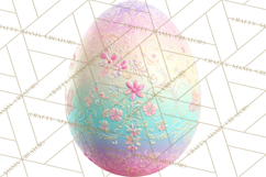Easter Egg Clipart PNG, Decorated Easter Eggs Clip Art Product Image 2