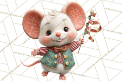 Cute New Year Clipart, Cartoon Animal New Year PNG Product Image 4