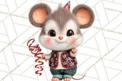 Cute New Year Clipart, Cartoon Animal New Year PNG Product Image 5