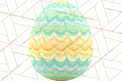 Easter Egg Clipart PNG, Decorated Easter Eggs Clip Art Product Image 5