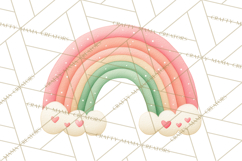 St. Patrick’s Day Clipart, Girly Lucky Shamrock Clip Art PNG Product Image 2