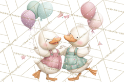 Farm Animals Dance Party Clipart, Dancing Cow Pig Sheep Png Product Image 3