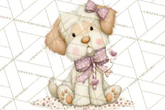 Sweet Treat Animals Clipart, Valentine Cupcake Cat PNG Product Image 4