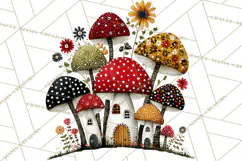Forest Friends Woodland Animals PNG Clipart Mushrooms Art Product Image 4