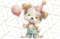 Farm Animals Dance Party Clipart, Dancing Cow Pig Sheep Png Product Image 2