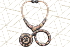 Woodland Animal Doctor Clipart Cute Pediatric Vet PNG Product Image 3