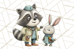 Woodland Animal Doctor Clipart Cute Pediatric Vet PNG Product Image 5