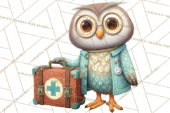 Woodland Animal Doctor Clipart Cute Pediatric Vet PNG Product Image 3