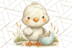 Farm Animals Clipart PNG, Cow Pig Sheep Horse Chicken Goat Product Image 2