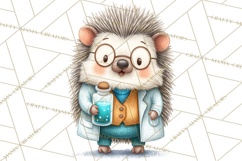 Woodland Animal Doctor Clipart Cute Pediatric Vet PNG Product Image 4