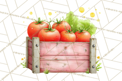 Farm Animals Gardening Clipart PNG, Garden Farm Animals Product Image 3