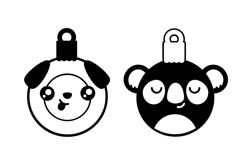 Kawaii Christmas Dingbats Product Image 5