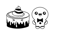 Kawaii Kringle Dingbats Product Image 5