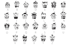 Kawaii Kringle Dingbats Product Image 4