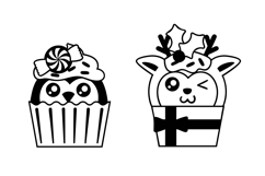 Kawaii Kringle Dingbats Product Image 6