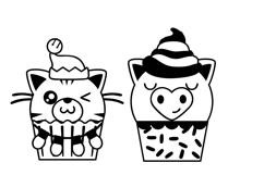 Kawaii Kringle Dingbats Product Image 8