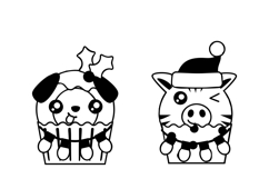 Kawaii Kringle Dingbats Product Image 10