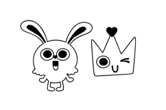 La-la-la-la-love Dingbats Product Image 5