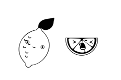 Lemon Meringue Emojis Dingbats Product Image 6