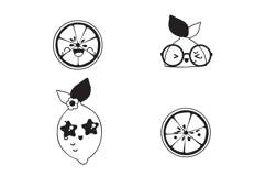 Lemon Meringue Emojis Dingbats Product Image 2