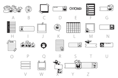 Lil&#039; Pumpkin Eater Dingbats Product Image 4