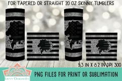 Lion Proverbs 28 1 Straight & Tapered Patriotic Skinny Tumbler For Sublimation