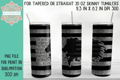 Lion Proverbs 28 1 Straight & Tapered Patriotic Skinny Tumbler For Sublimation