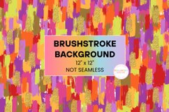 Colorful Brushstroke Background Product Image 1
