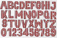 Valentine's Day Alphabet Letters Sublimation Bundle Product Image 5