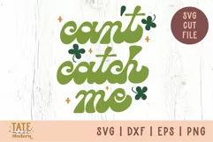 Can't catch me SVG cut file - St. Patricks day shirt svg Product Image 5