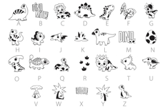 Little Dinos Dingbats Product Image 3