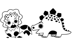 Little Dinos Dingbats Product Image 7