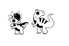 Little Dinos Dingbats Product Image 8