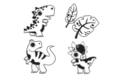 Little Dinos Dingbats Product Image 5