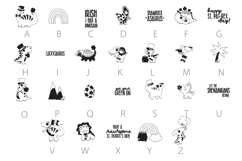 Little Dinos Dingbats Product Image 3
