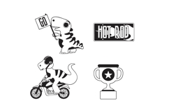 Little Dinos Dingbats Product Image 9