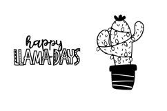 Llama-days Dingbats Product Image 8