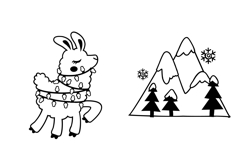 Llama-days Dingbats Product Image 10