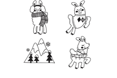 Llama-days Dingbats Product Image 12