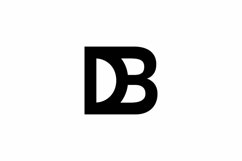 DB logo design vector template Product Image 1