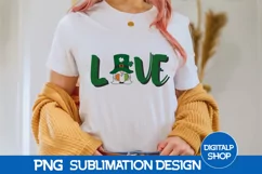 Love Png, St Patrick's Day Png, Shamrock Png, Irish Png Product Image 2