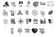 Love Games Dingbats Product Image 3
