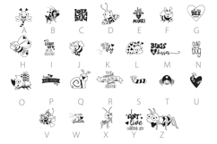 Lovebugs Dingbats Product Image 3